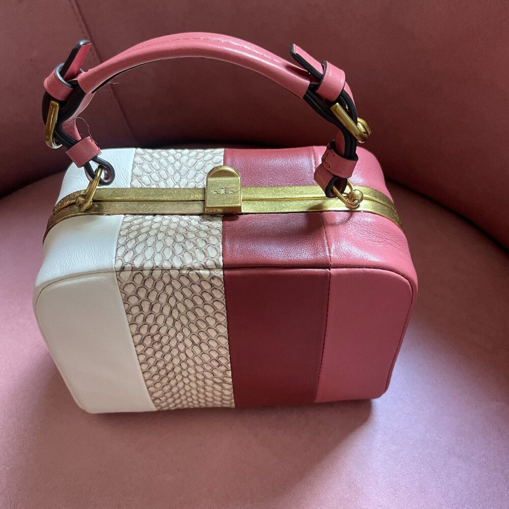 Tory Burch hard shell mini bag - never worn